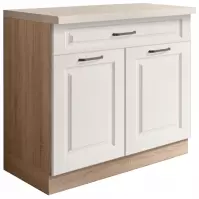Kuchynská skrinka Smart 7D Sonoma/biely Mat Kuchynská skrinka Smart 7D Sonoma/biely Mat