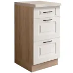 Kuchynská skrinka Smart 8D Sonoma/biely Mat