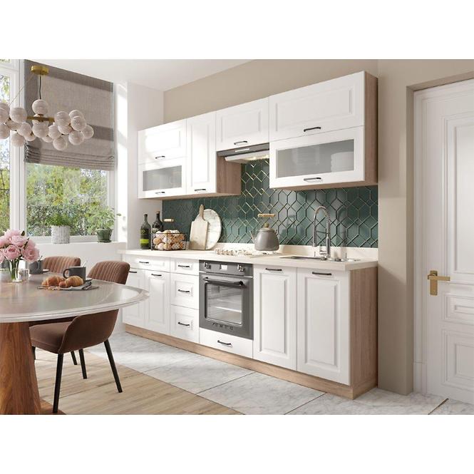 Kuchynská skrinka Smart 8D Sonoma/biely Mat