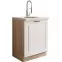 Kuchynská skrinka Smart 11D Sonoma/biely Mat