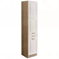 Kuchynská skrinka Smart 19D Sonoma/biely Mat Kuchynská skrinka Smart 19D Sonoma/biely Mat