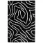 Koberec Shaggy BlackCurves 1,4/1,9 PSR-13557 čierny