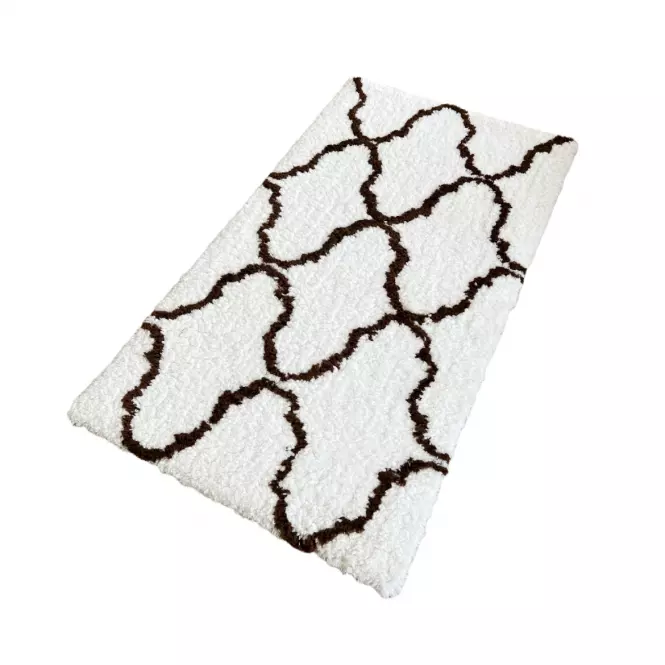 Koberec Shaggy ClaraMonte 1,4/1,9 PSP 21332 biela