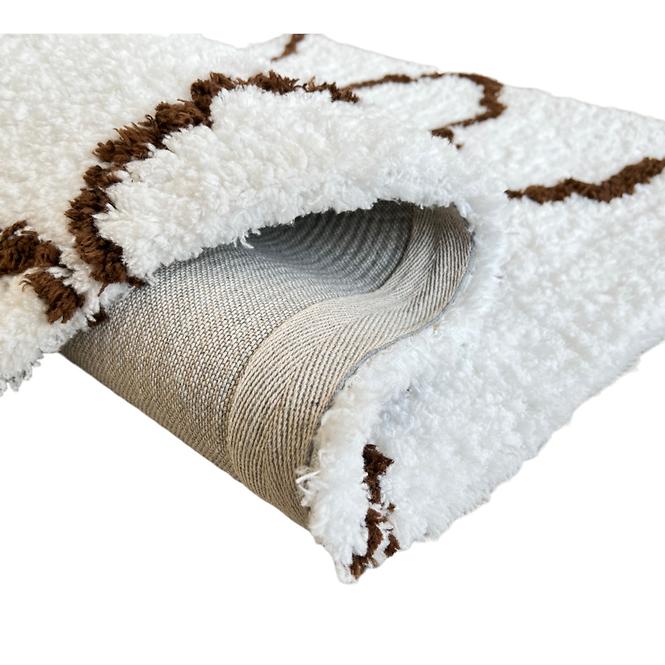 Koberec Shaggy ClaraMonte 1,4/1,9 PSP 21332 biela