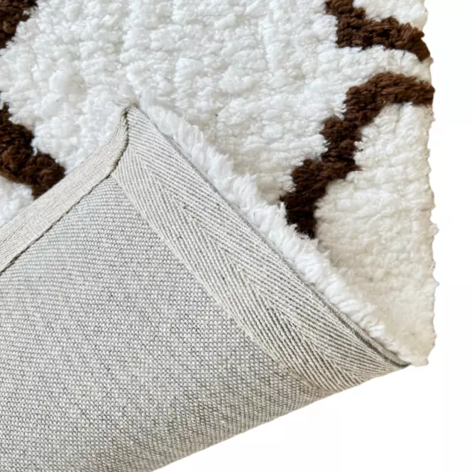 Koberec Shaggy ClaraMonte 1,4/1,9 PSP 21332 biela