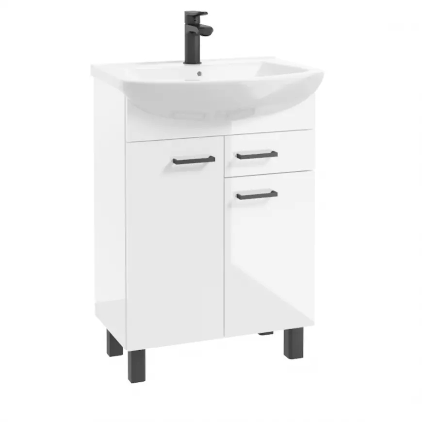 Kúpeľňová zostava NOVELTY D50 biela