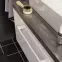 Kúpeľňová doska Uni F60 čierny betón,4