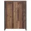 Komoda Symmach 2D old-wood vinteage/betón,2