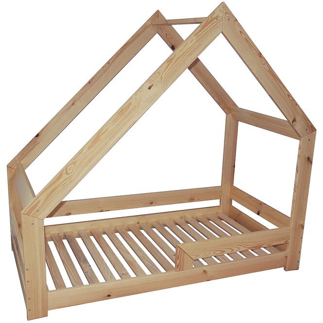 Posteľ Domček - borovica,3