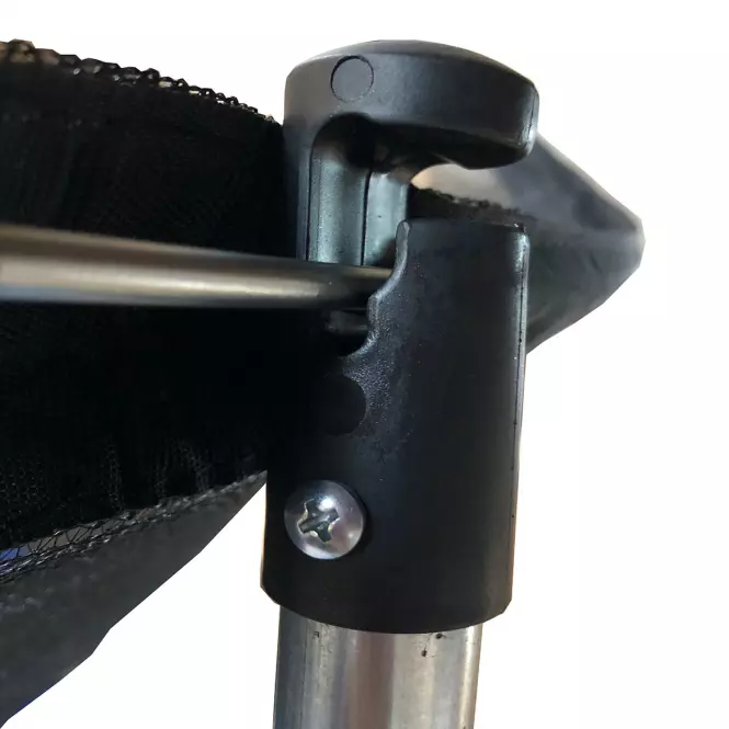 Trampolína COMFORT s rebríkom 427cm ružová