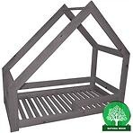 Posteľ domček - grafit Posteľ domček - grafit