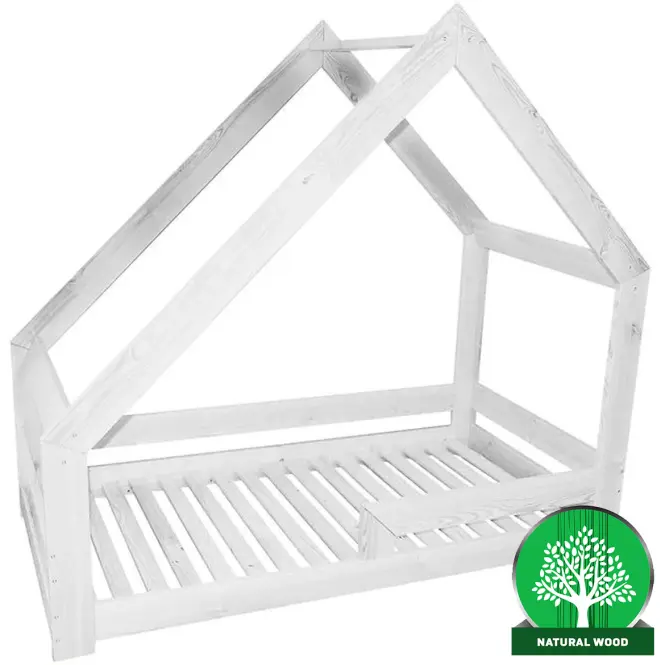 Posteľ domček - biela