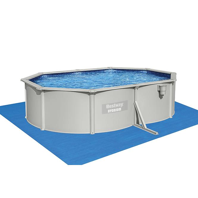 Kovový bazén Hydrium 5x3,60x1,20 m 56586 príslušenstvo