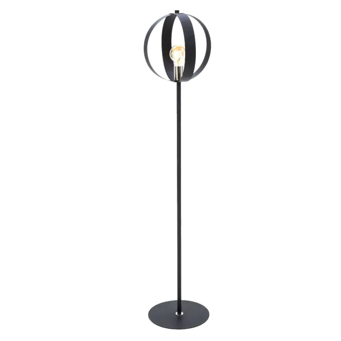 Stojanové svietidlo Livia 6024P-H02-06 čierne zlato  LP1,2