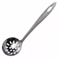 Naberačka s dierami nerezová