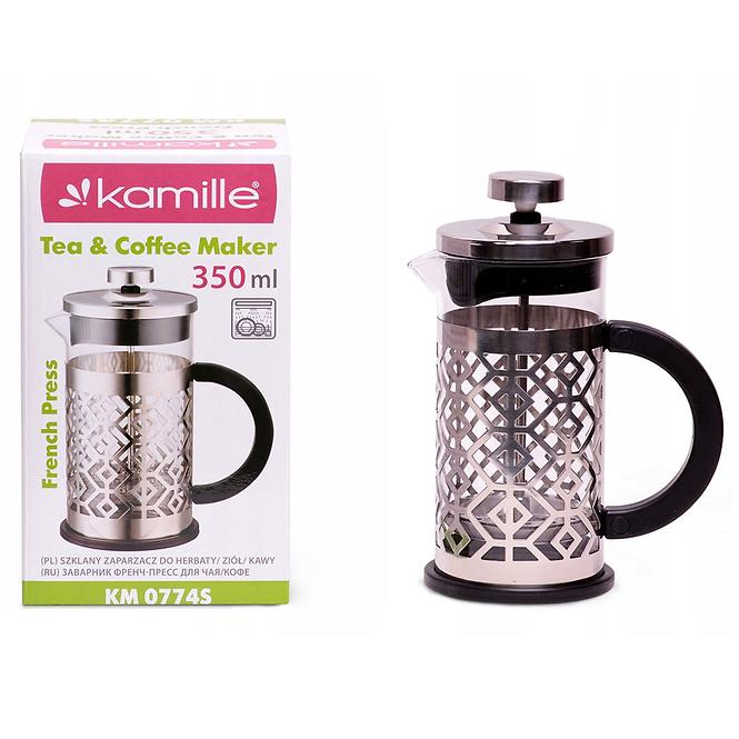 Zaparovač na čaj/kávu French Press 350ml