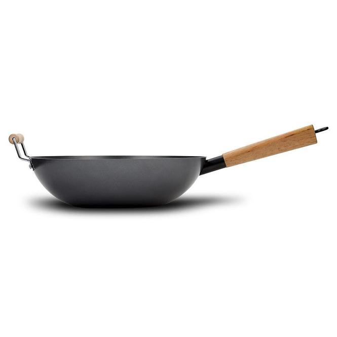 Wok uhlíková oceľ Cantonese 32cm