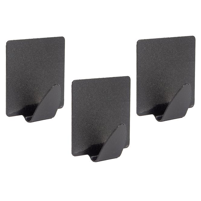 Háčik 3 ks Black
