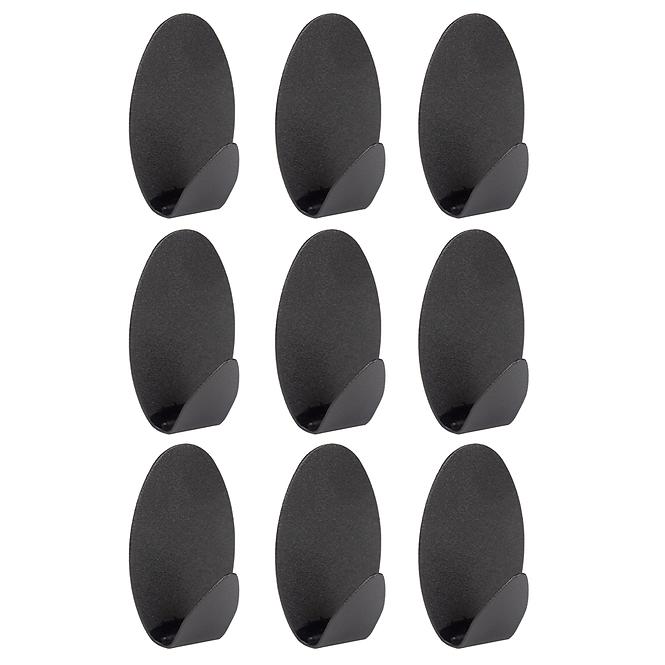 Háčik 9 ks Black,3