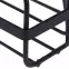 Rohová polica 1p Loft black,4