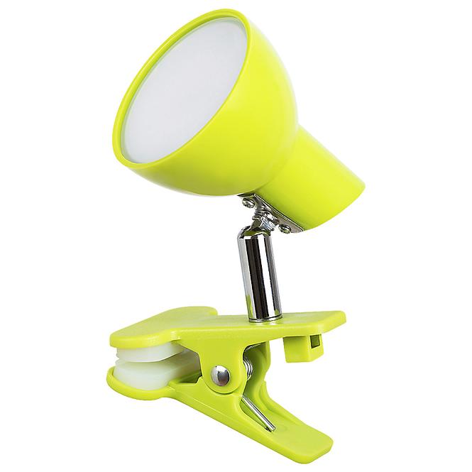 Lampa s klipom LED Noah 1481 zelená 5W LB