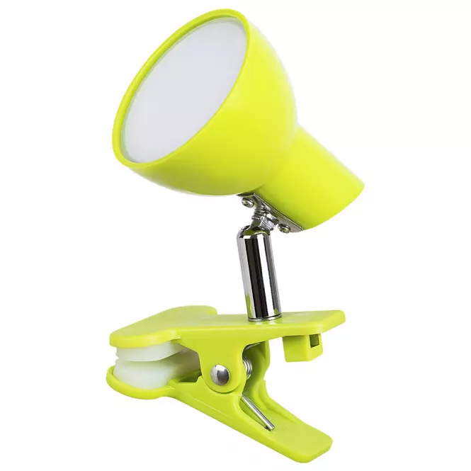 Lampa s klipom LED Noah 1481 zelená 5W LB,2