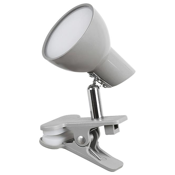 Lampa s klipom LED Noah 1480 šedá 5W LB,2