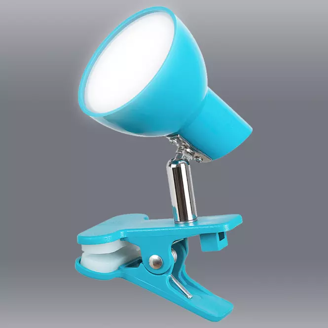 Lampa s klipom LED Noah 1479 modrá 5W LB