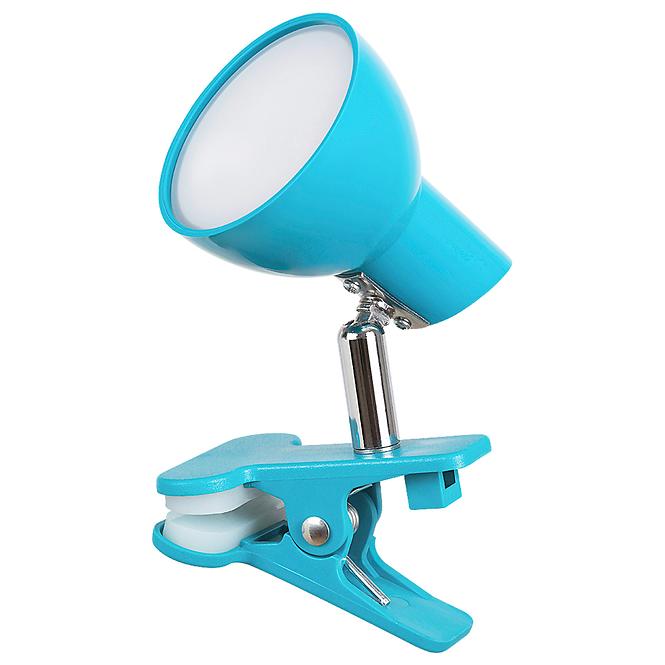 Lampa s klipom LED Noah 1479 modrá 5W LB