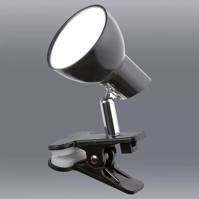 Lampa s klipom LED Noah 1478 čierna 5W LB