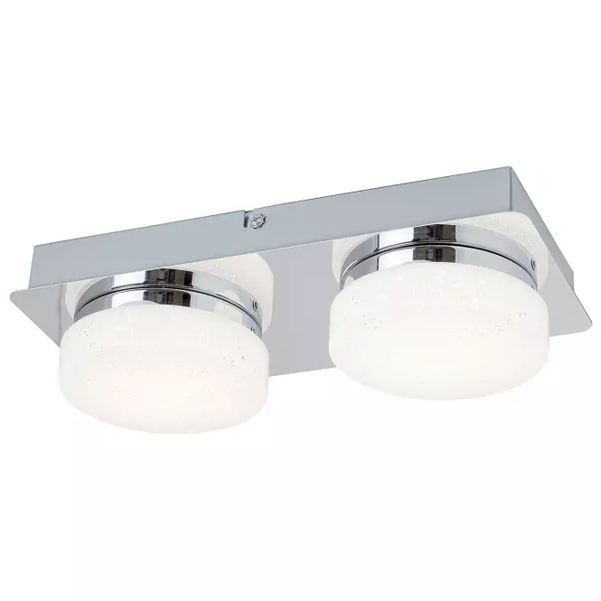 Luster Hilary LED 5662 Chrome/biela LS3
