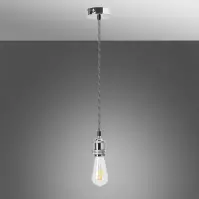 Luster Fixy 1418 Strieborný vrkoč LW1