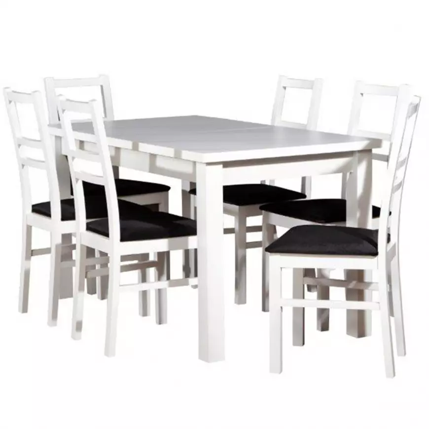 Fotografia produktu: Jedálenská zostava Fabia 1+6 ST28+W130 biely