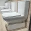 WC Kombi  bezokrajové  HORUS doska s pomalým sklápaním,3