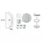 Panel LED SLIM TR SH 304 18W Light 5 in 1,4