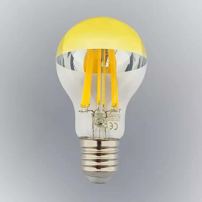 Žiarovka FL LED A60 12W E27 4200K Half Amber