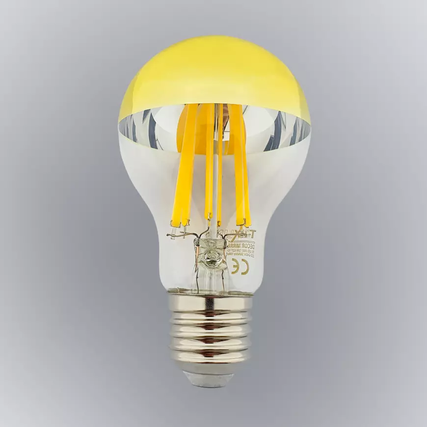 Žiarovka FL LED A60 12W E27 4200K Half Amber