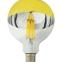 Žiarovka FL LED G125 12W E27 4200K Half Amber,2