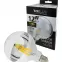Žiarovka FL LED G125 12W E27 4200K Half Silver,3