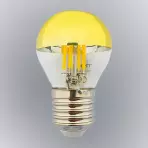 Žiarovka FL LED P45 5W E27 4200K Half Amber