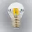 Žiarovka FL LED P45 5W E27 4200K Half Silver
