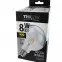 Žiarovka FL LED G95 8W E27 4200K Half Silver,4