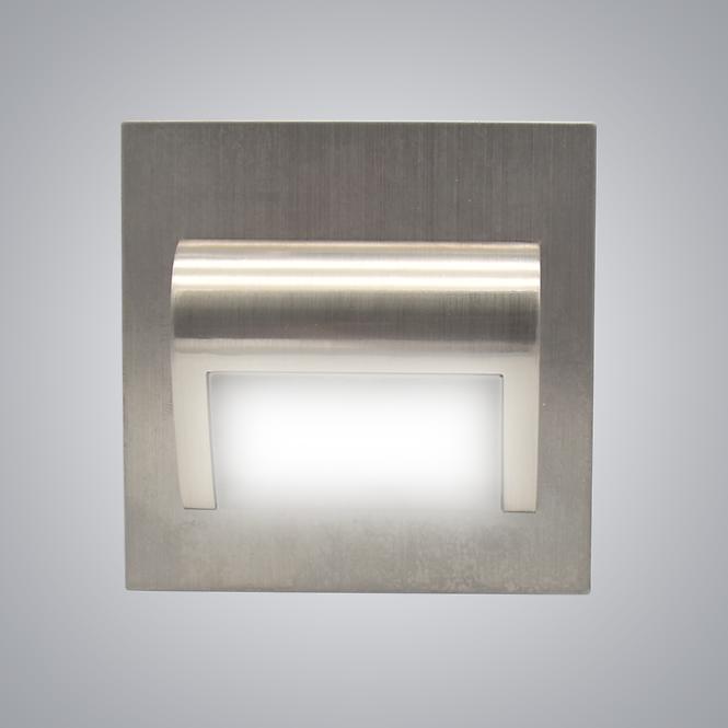 Schodisková lampa 45001 Nickel 12V 1.5W IP20 4000K