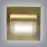 Schodisková lampa 45005 Brass 12V 1.5W IP20 4000K
