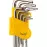Kľúče torx  T10-50 9 ks CON-IKT-2209