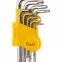 Kľúče torx  T10-50 9 ks CON-IKT-2209