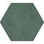 Obklad Burano Green Hex 11/12,5