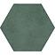 Obklad Burano Green Hex 11/12,5