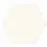 Obklad Burano White Hex 11/12,5
