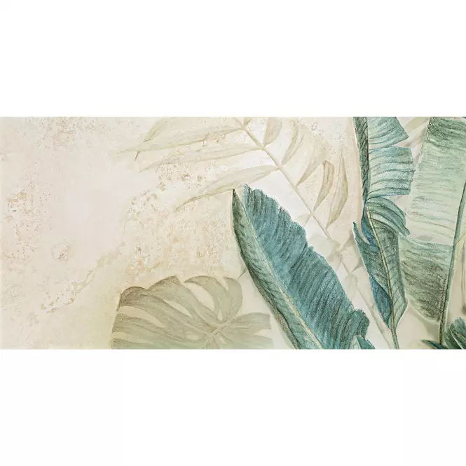 Dekor 3 Alabaster Shine Leaves A 59,8/119,8